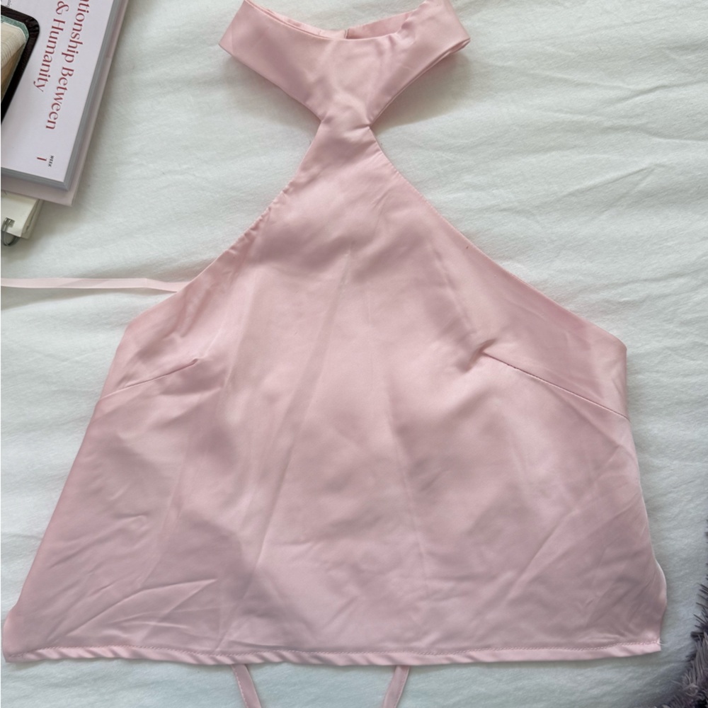Pink Halter Top